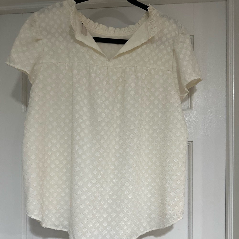 Cream blouse - Picture 2 of 5